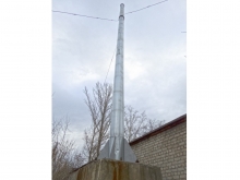 Труба дымовая ДУ 530х9мм утепленная высотой 22 метра Изображение № 3